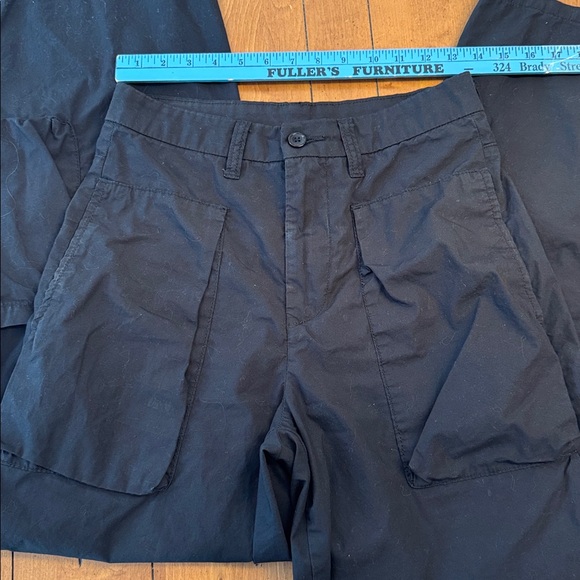 H&M Black Cotton Cargo Pants Small - Picture 8 of 11